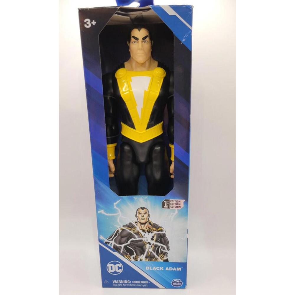 DC Comics, Black Adam Action Figure with Cape, 12-inch - NIB